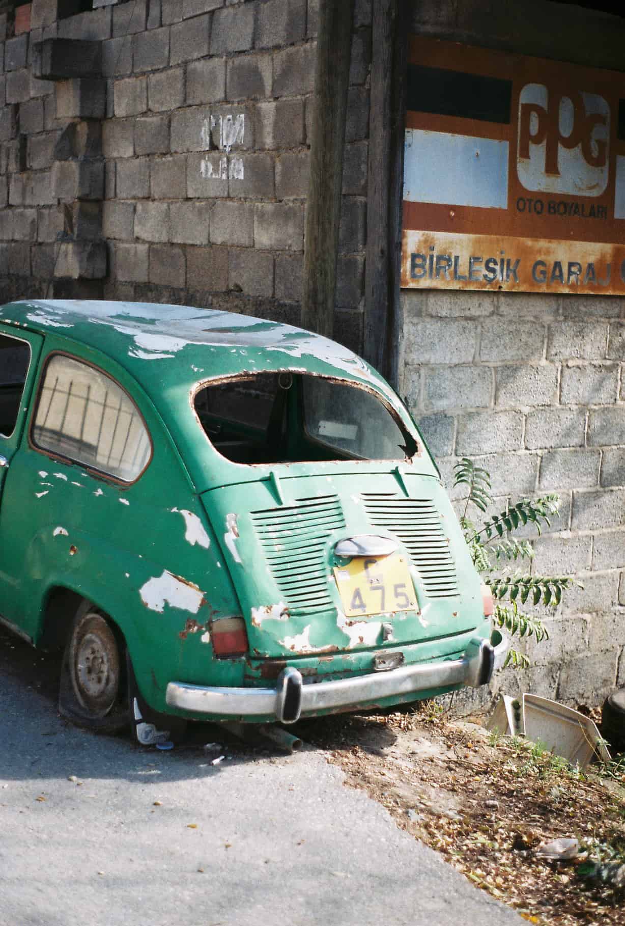 Rusty Car in Nicosia