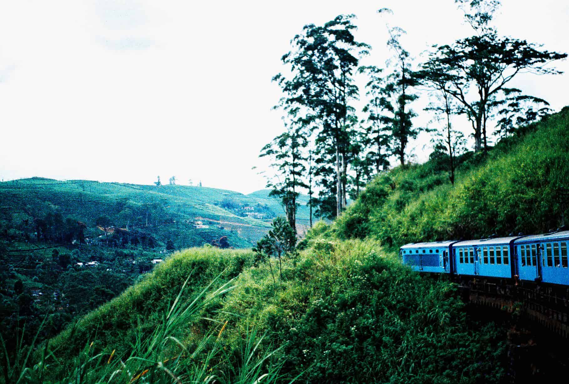 riding trains in sri lanka