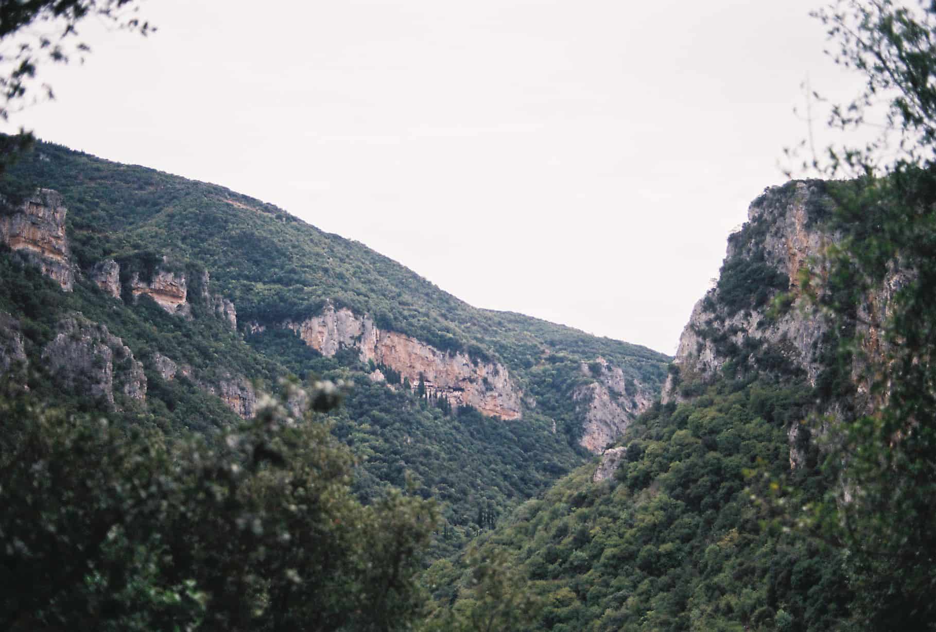 hiking the lousios gorge