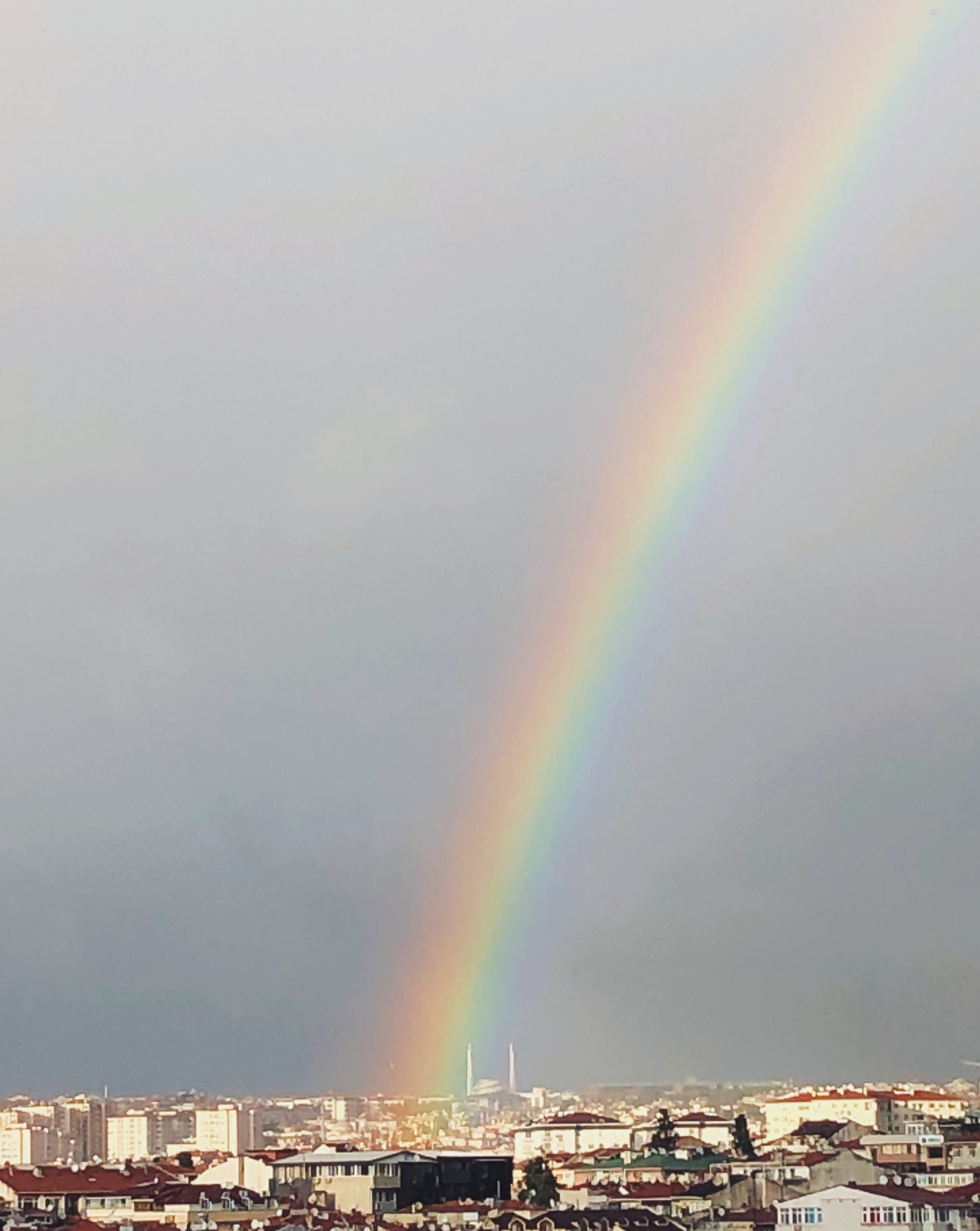 rainbows in Istanbul
